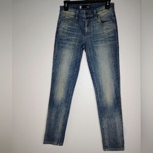 Kut from the KlothWomen's Style Catherine Boyfriend Wash Blue Denim Jean Sz 0